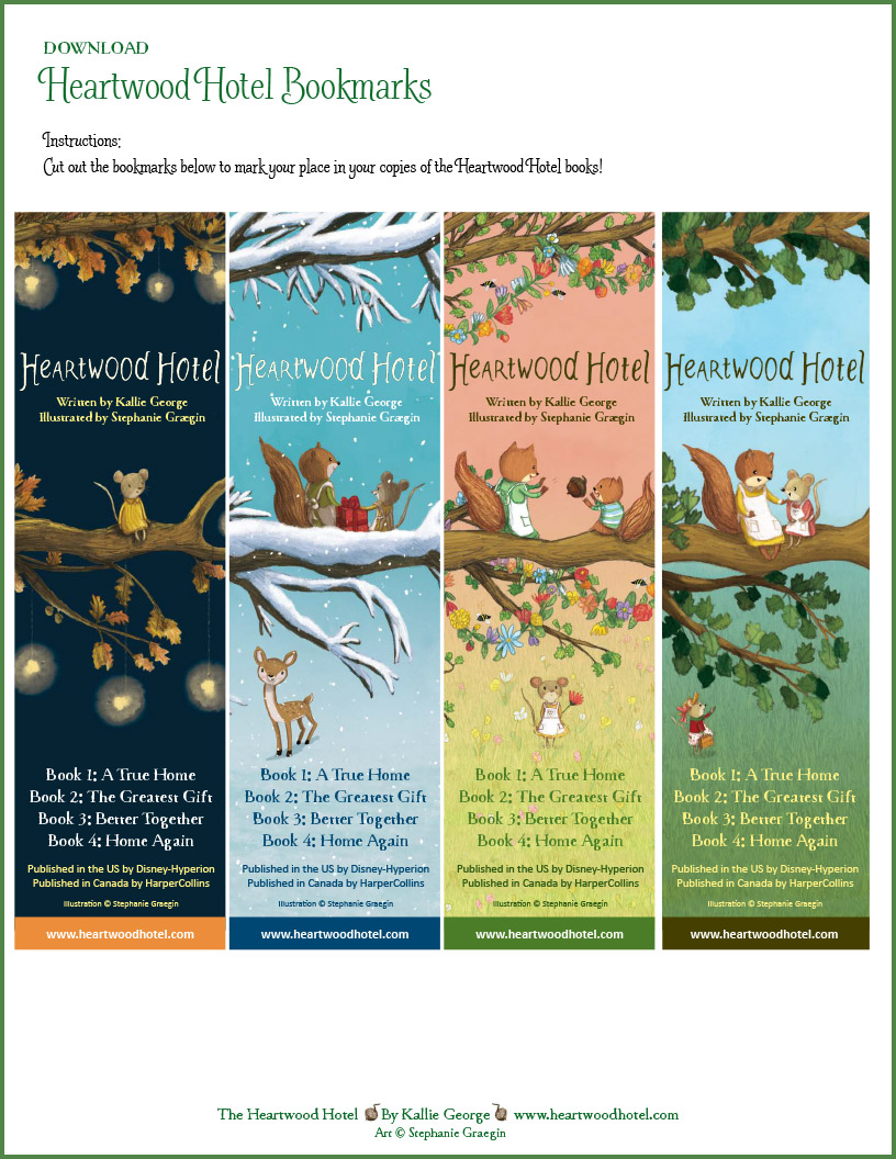 Heartwood Hotel bookmarks